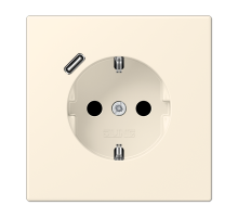 Розетка 2K+З USB Typ C Jung LC1520-18C245