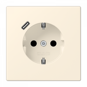 Розетка 2K+З USB Typ C Jung LC1520-18C245