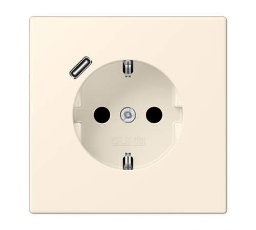 Розетка 2K+З USB Typ C Jung LC1520-18C245