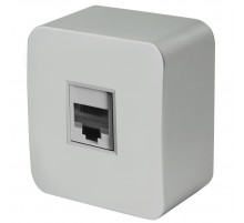 Розетка RJ-45 1-местная Stekker София MST00-20-03 49324