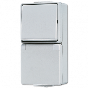 Розетка штепсельная Schuko Jung 676W