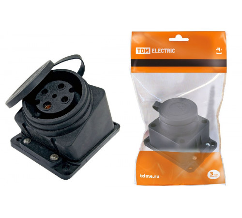 Розетка настенная с заглушкой TDM Electric SQ0612-0009