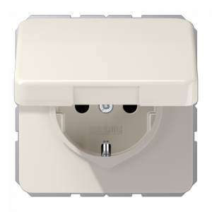Розетка штепсельная Schuko Jung CD1520BFKL