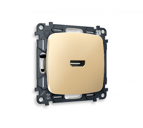 Комплект механизма розетки HDMI 2.0 40V/500mA 2.0GHz 5-18Gbit/s Ambrella Volt Omega MO614010 Комплект механизма розетки HDMI 2.0 40V/500mA 2.0GHz 5-18Gbit/s Ambrella Volt Omega MO614010