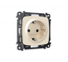 Комплект механизма розетки с/з на винтовых зажимах Ambrella Volt Omega MO306010