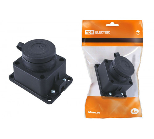 Розетка настенная с заглушкой TDM Electric SQ0612-0003
