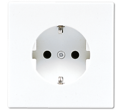 Розетка Schuko Jung LS1520PLWW Розетка Schuko Jung LS1520PLWW