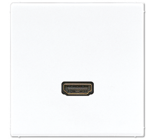 Розетка HDMI Jung MALS1112WW