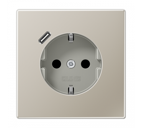 Розетка 2K+З USB Typ C Jung ES1520-18C Розетка 2K+З USB Typ C Jung ES1520-18C