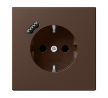 Розетка 2K+З USB Typ A Jung LC1520-18A239