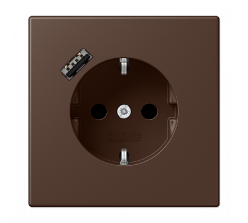 Розетка 2K+З USB Typ A Jung LC1520-18A239 Розетка 2K+З USB Typ A Jung LC1520-18A239