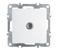 Розетка телевизионная Stekker Эрна белый PST00-9108-01 39315