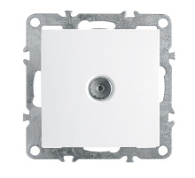 Розетка телевизионная Stekker Эрна белый PST00-9108-01 39315