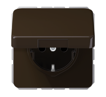 Розетка штепсельная Schuko Jung CD1520BFKIKLBR