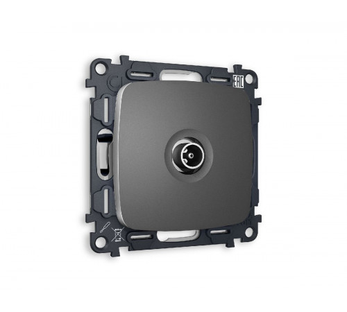 Комплект механизма TV розетки оконечной 50-870 MHz 1dB Ambrella Volt Omega MO663010 Комплект механизма TV розетки оконечной 50-870 MHz 1dB Ambrella Volt Omega MO663010