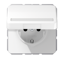 Розетка штепсельная Schuko Jung CD1520BFNAKLWW