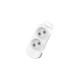 Колодка 2вх с защитными шторками ELBI Myra 527-010200-200