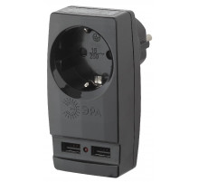 Разветвитель электрический Эра SP-1e-USB-B Б0026333
