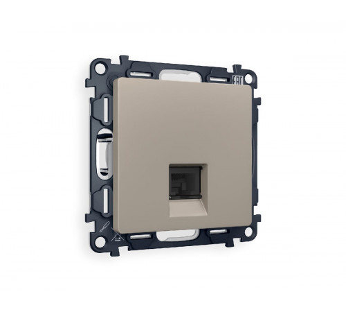Комплект механизма телефонной розетки RJ-11(4P4C) со шторкой Ambrella Volt Alfa MA372030 Комплект механизма телефонной розетки RJ-11(4P4C) со шторкой Ambrella Volt Alfa MA372030