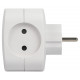Разветвитель электрический Эра SP-4-USB-W Б0049532
