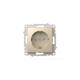 Розетка с заземлением и защитой от детей ELBI Zena Vega 609-012500-243