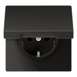 Розетка штепсельная Schuko Jung AL1520NKLAN