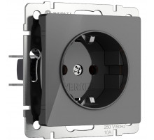 Розетка с заземлением Werkel 4690389197505 W1171044 a064090