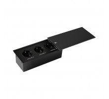 Блок розеток JX (Slide Top) (3 секции с кабелем питания) Mebax 00-00002887