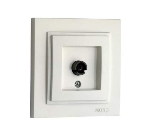 Розетка TV проходная Mono Electric Despina жемчуг 102-252505-137 Розетка TV проходная Mono Electric Despina жемчуг 102-252505-137