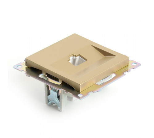 Розетка компьютерная 1-местная RJ-45 Stekker Катрин GLS00-7107-08 49227