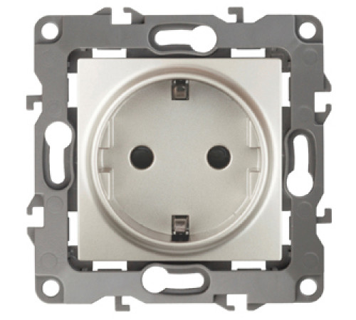 Розетка 2P+E Schuko Эра 12-2001-15 Б0019310 Розетка 2P+E Schuko Эра 12-2001-15 Б0019310