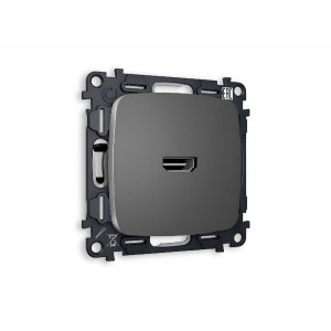 Комплект механизма розетки HDMI 2.0 40V/500mA 2.0GHz 5-18Gbit/s Ambrella Volt Omega MO664010