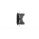 Розетка двухместная без заземления ELBI Zena Vega 609-014800-908