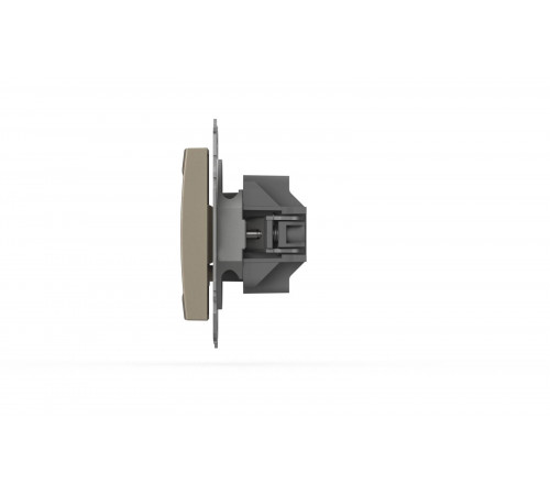 Розетка для TV с экраном (проходная) ELBI Zena Vega 609-012500-272