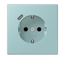 Розетка 2K+З USB Typ C Jung LC1520-18C214