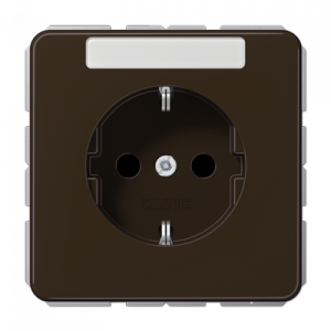 Розетка штепсельная Schuko Jung CD1520KINABR