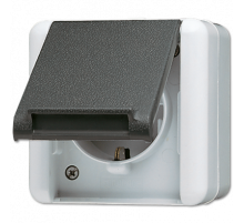 Розетка штепсельная Schuko Jung 820KIW