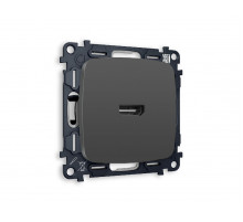 Комплект механизма розетки HDMI 2.0 40V/500mA 2.0GHz 5-18Gbit/s Ambrella Volt Omega MO914010