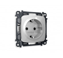 Комплект механизма розетки с/з на винтовых зажимах Ambrella Volt Omega MO406010