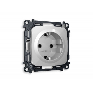 Комплект механизма розетки с/з на винтовых зажимах Ambrella Volt Omega MO406010