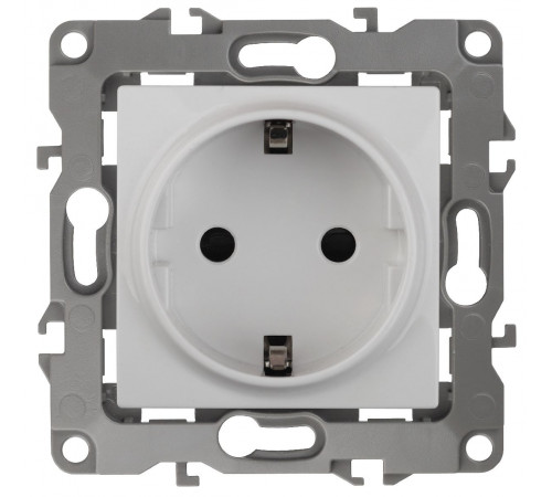 Розетка 2P+E Schuko Эра 12-2011-01 Б0029234 Розетка 2P+E Schuko Эра 12-2011-01 Б0029234