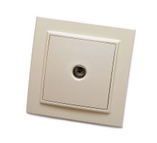 Розетка телевизионная 1-местная Stekker PST00-9008-02 75 39234