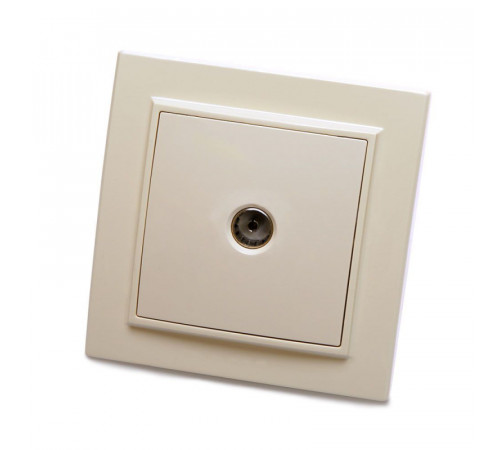 Розетка телевизионная 1-местная Stekker PST00-9008-02 75 39234