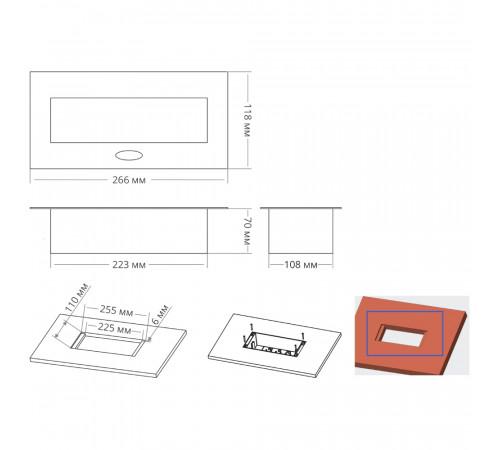 Блок розеток MX-226 (O) (2 секции и 2 USB) Mebax 00-00002606 Блок розеток MX-226 (O) (2 секции и 2 USB) Mebax 00-00002606
