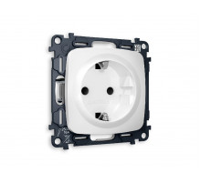 Комплект механизма розетки с/з со шторками Ambrella Volt Omega MO127010