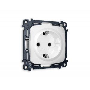 Комплект механизма розетки с/з со шторками Ambrella Volt Omega MO127010