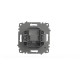 Розетка для TV с экраном (проходная) ELBI Zena Vega 609-015600-272