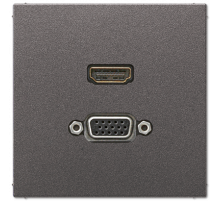 Розетка HDMI/VGA Jung MAAL1173AN
