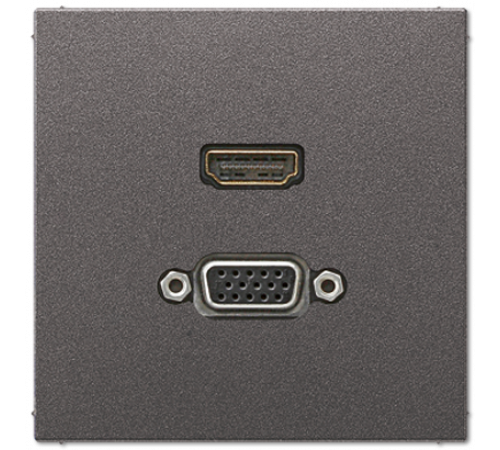 Розетка HDMI/VGA Jung MAAL1173AN Розетка HDMI/VGA Jung MAAL1173AN