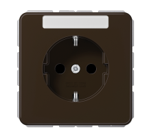 Розетка штепсельная Schuko Jung CD1520BFNABR